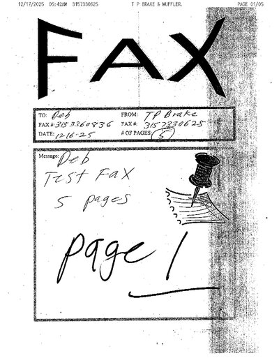 Fax from +315*****25