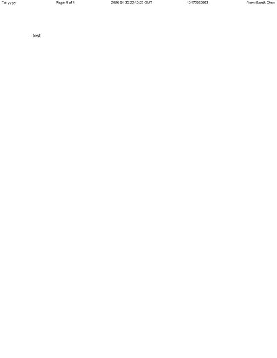 Fax from +134*****663