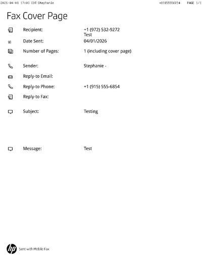 Fax from +191*****854