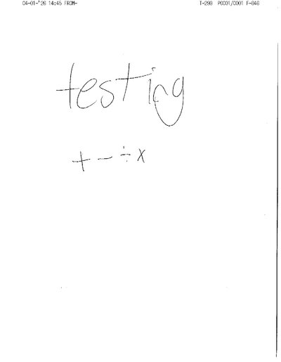 Fax from +845*****69