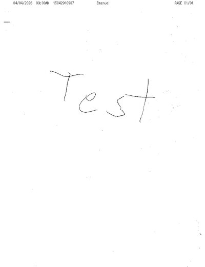 Fax from +150*****967