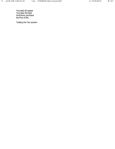 Fax from +132*****361