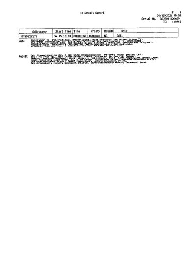 Fax from +141*****454