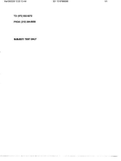 Fax from +151*****368