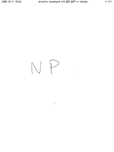 Fax from AtlanticOccuPsych