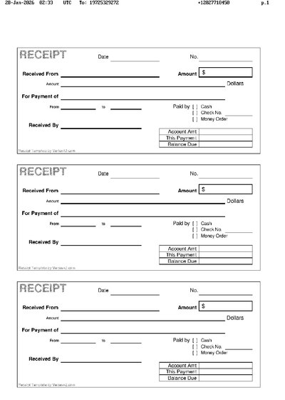 Fax from +120*****450