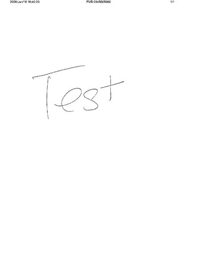 Fax from +613*****960