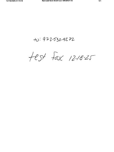 Fax from +385*****18