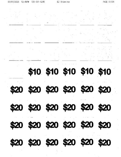 Fax from +725*****45