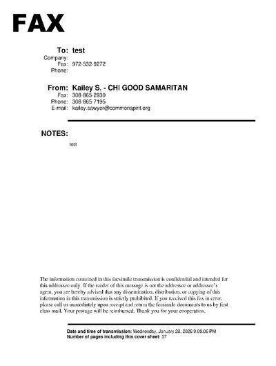 Fax from CSHFaxServiceMA01