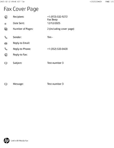 Fax from +135*****420