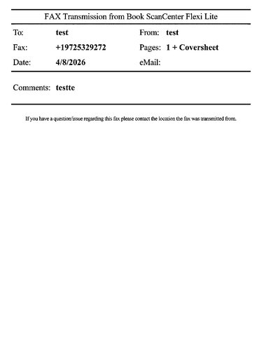 Fax from ProspectLibrary