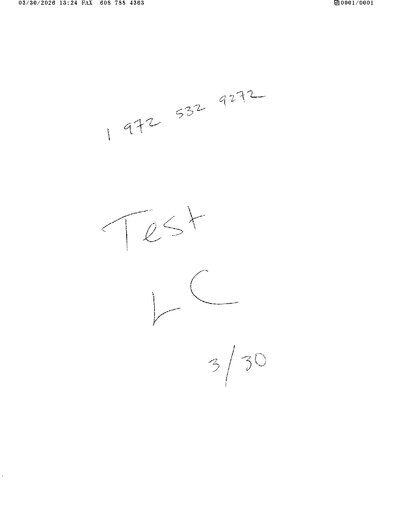 Fax from +608*****63