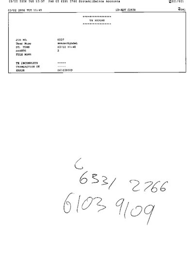 Fax from +612*****766