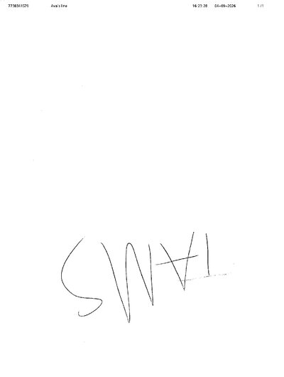 Fax from +773*****79