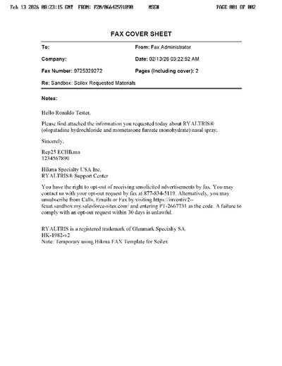 Fax from +303*****99