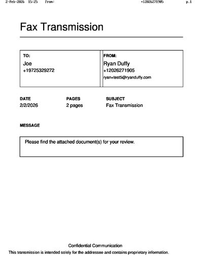 Fax from +120*****905