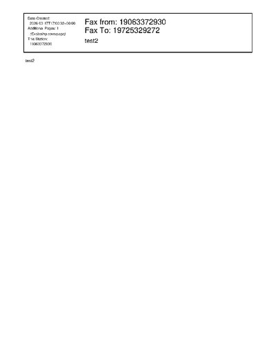 Fax from +190*****930