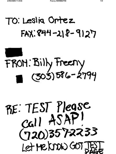 Fax from +303*****94