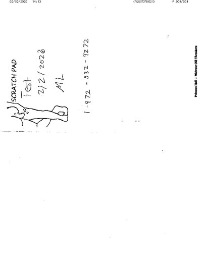 Fax from +573*****13