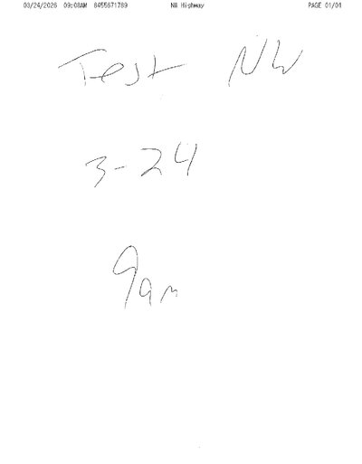 Fax from +845*****89