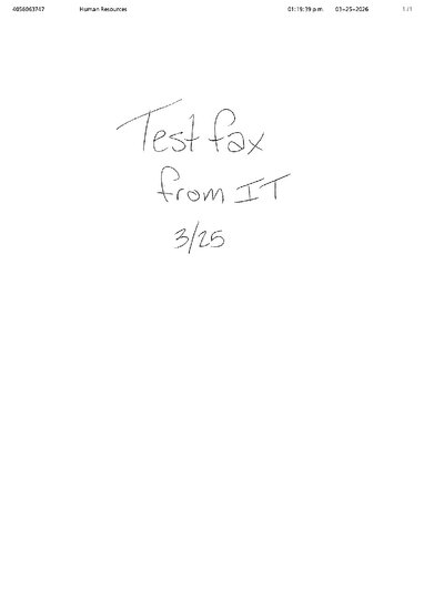 Fax from +405*****47