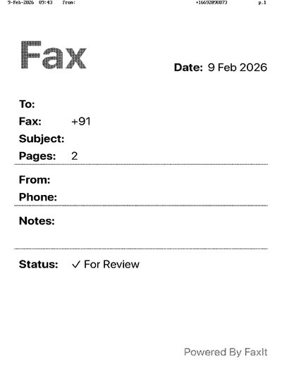 Fax from +166*****873