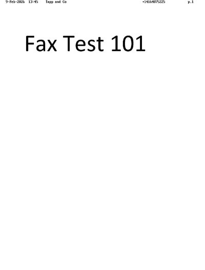 Fax from +141*****225