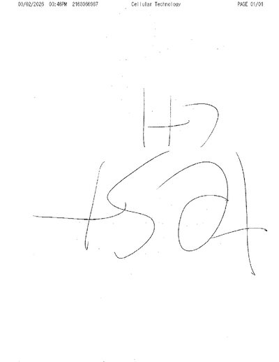 Fax from +216*****87