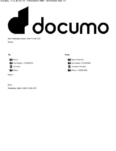 Fax from Documo