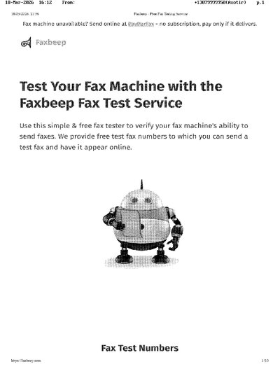 Fax from +130*****950Axotir