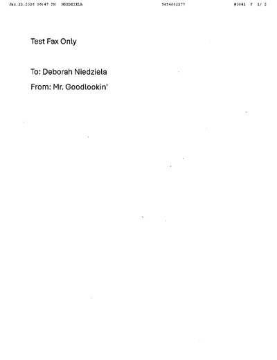 Fax from +585*****77