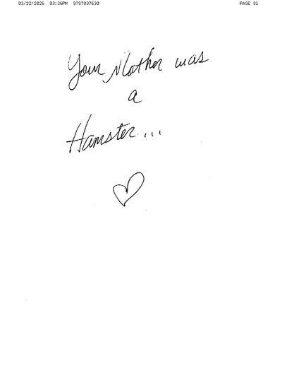 Fax from +979*****30