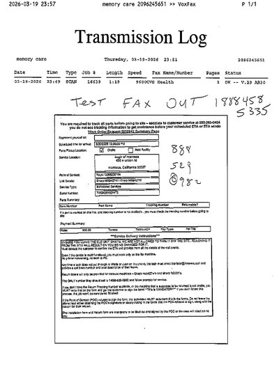 Fax from +209*****51