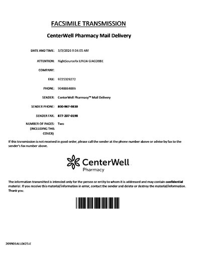 Fax from QuickFaxStation99