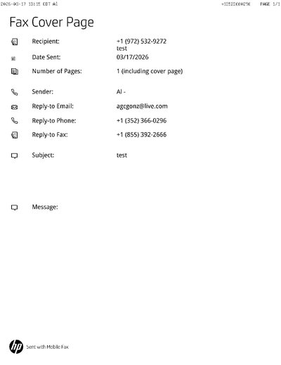 Fax from +135*****296