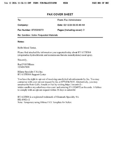 Fax from +303*****99