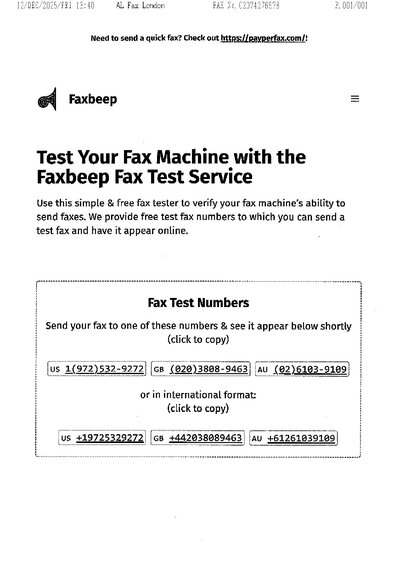 Fax from +6120*****978