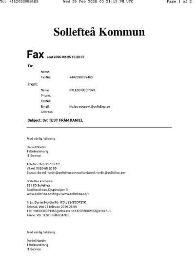 Fax from efaxnu