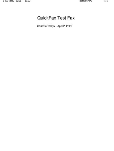 Fax from +168*****875