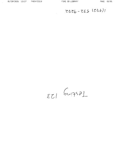 Fax from +740*****18