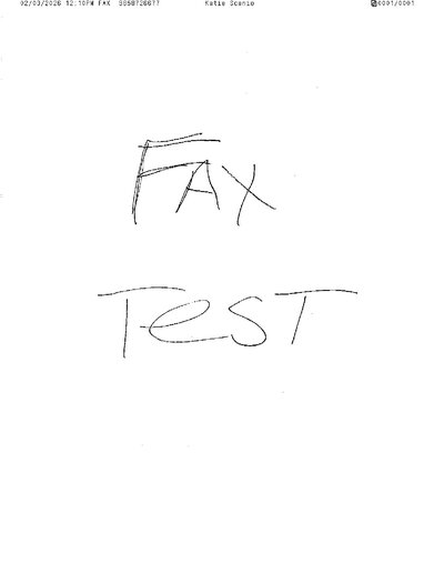 Fax from +985*****77