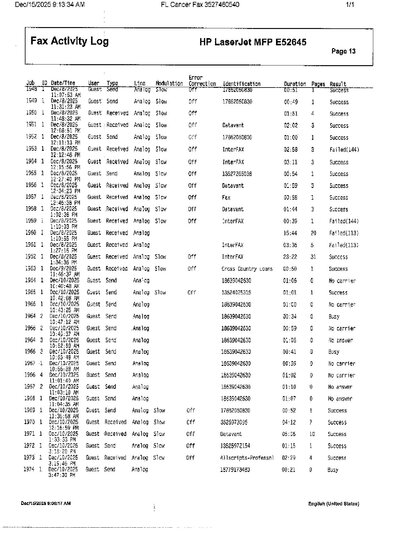 Fax from +352*****40