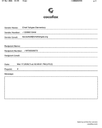 Fax from +120*****444