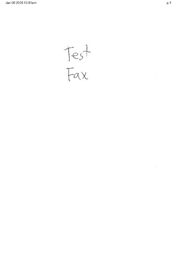 Fax from +147*****099