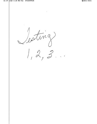 Fax from +573*****45