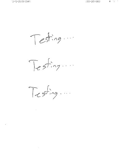 Fax from +650*****63