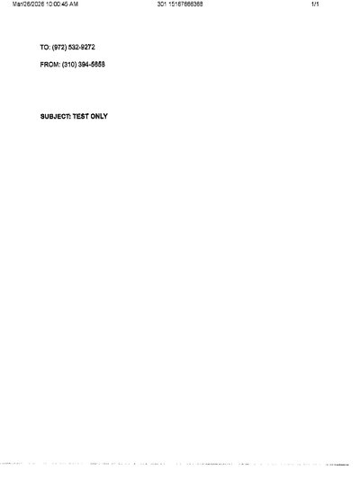 Fax from +151*****368