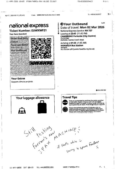 Fax from +6116*****817