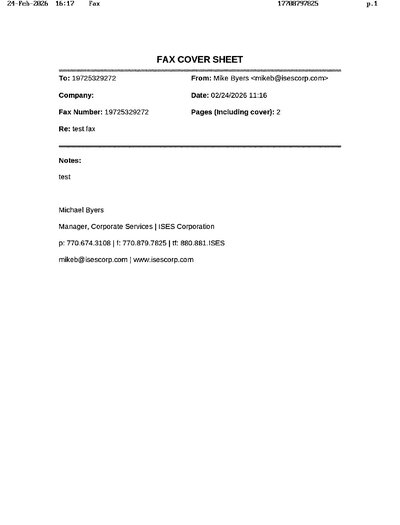 Fax from +177*****825